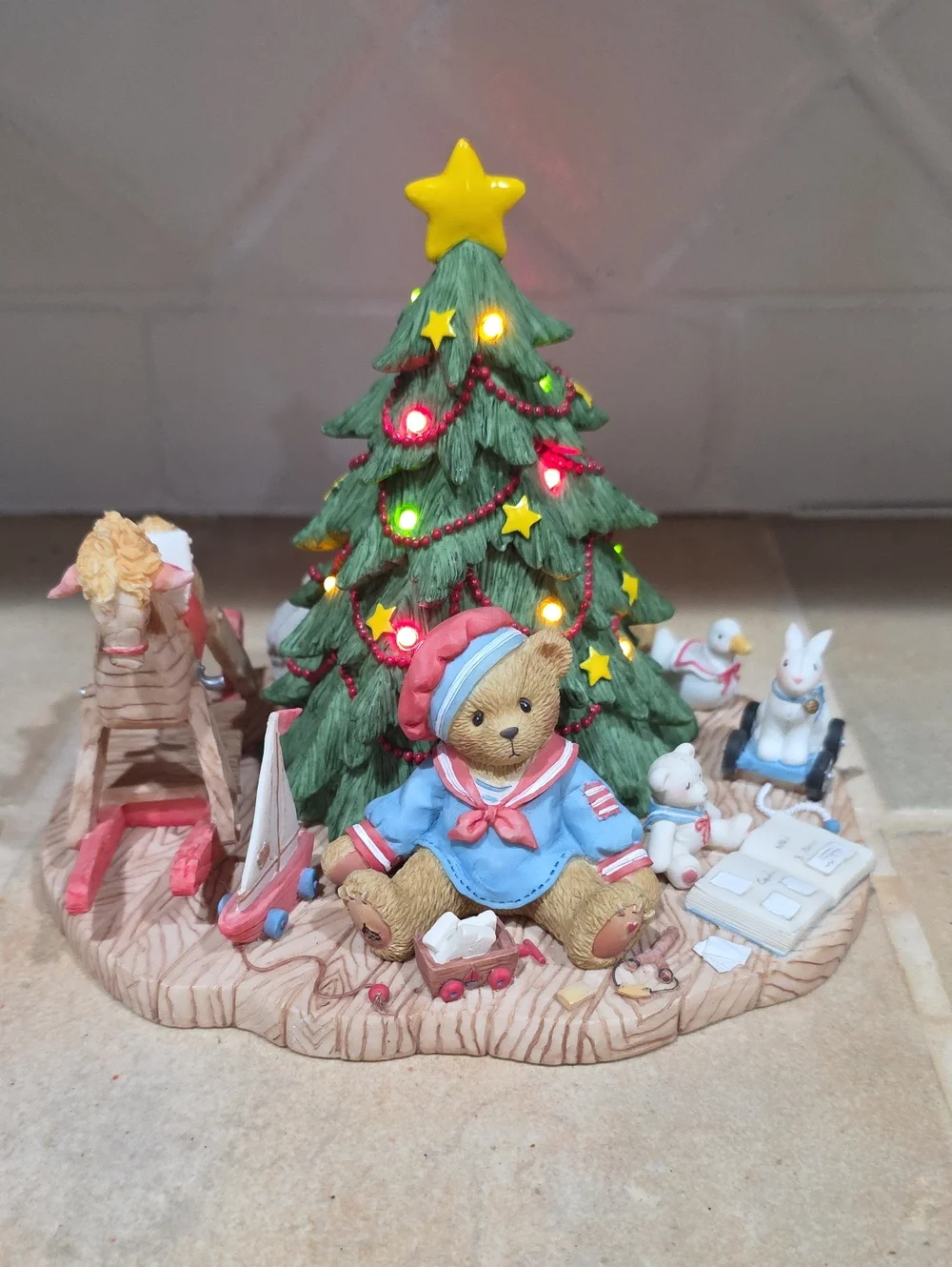Cherished Teddies GRAHAM Green Tree 
